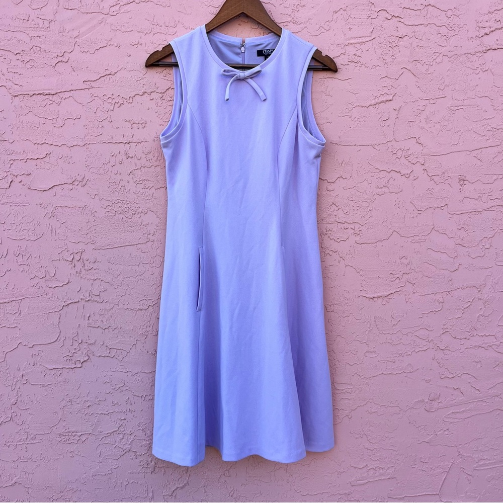 Chaps Sleeveless Dress Purple Lavender Lilac Easter Pastel Size 6